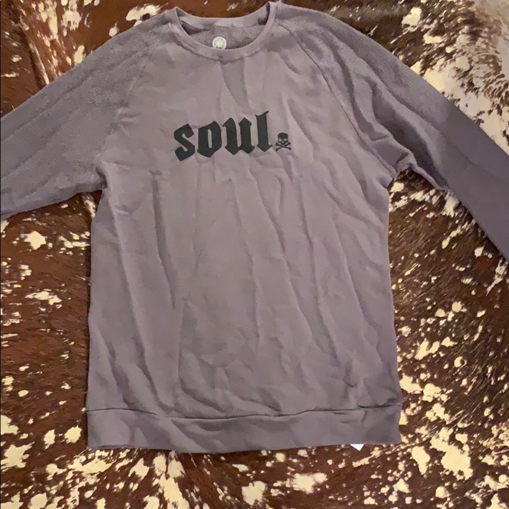 NWT soul cycle pull over sweatshirt